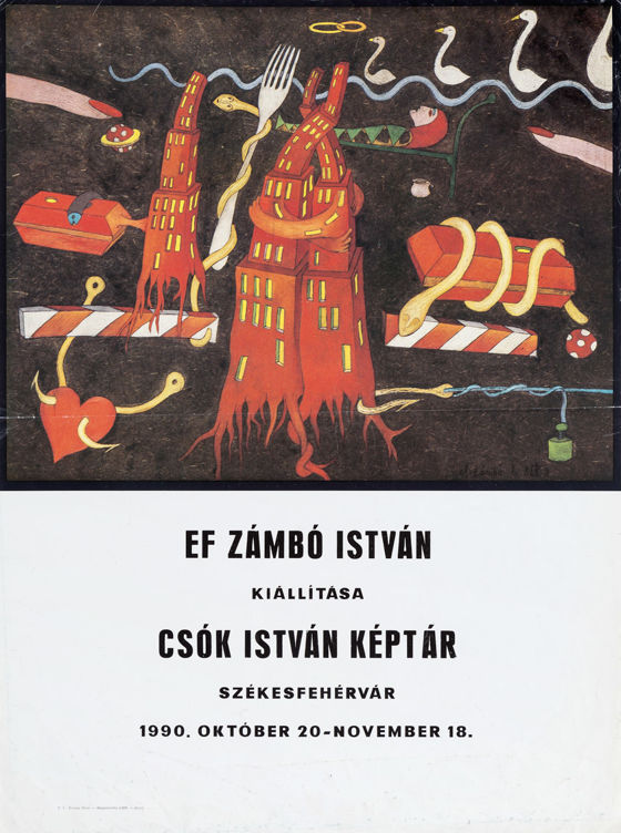 Exhibition of Istvan ef Zámbó