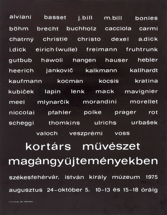  Kortárs művészet magángyűjteményekben